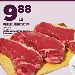 Independent City Market STRIPLOIN GRILLING STEAK offer