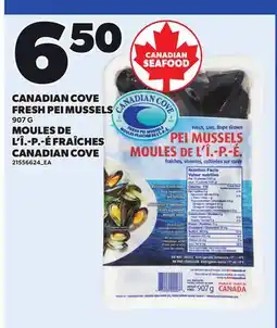 Independent City Market CANADIAN COVE FRESH PEI MUSSELS, 907 G offer