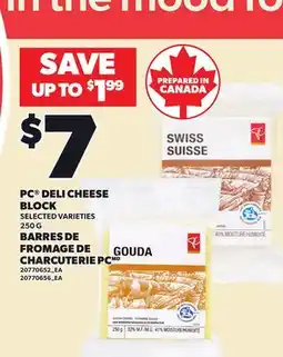 Independent City Market PC DELI CHEESE BLOCK, 250 G offer