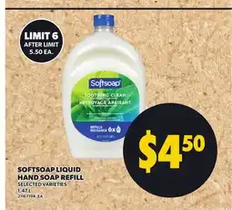 Independent City Market SOFTSOAP LIQUID HAND SOAP REFILL offer