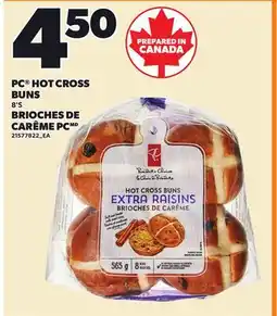 Independent City Market PC HOT CROSS BUNS, 8'S offer
