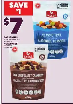 Independent City Market BASSÉ NUTS, 415-600 G offer