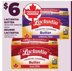 Independent City Market LACTANTIA BUTTER, 454 G offer