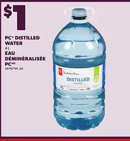 Independent City Market PC DISTILLED WATER, 4 L offer