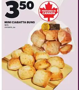 Independent City Market MINI CIABATTA BUNS, 10'S offer