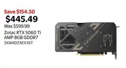 Walmart Zotac RTX 5060 Ti AMP 8GB GDDR7 offer