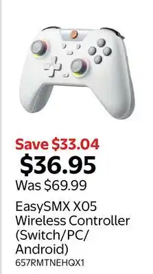 Walmart EasySMX X05 Wireless Controller (Switch/PC/Android) offer