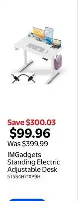 Walmart IMGadgets Standing Electric Adjustable Desk offer