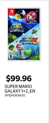 Walmart SUPER MARIO GALAXY 1+2_EN offer