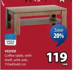 JYSK VEDDE Coffee table offer