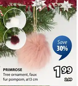 JYSK PRIMROSE Tree ornament offer