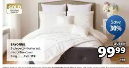 JYSK BAYONNE 5-piece comforter set offer