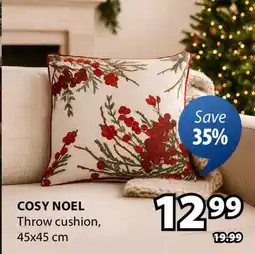 JYSK COSY NOEL Throw cushion offer
