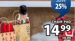 JYSK BUFFALO CHECK Chair pad offer