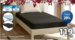 JYSK F5 Foam mattress firm offer