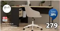 JYSK FUNCTION PLUS Corner desk offer