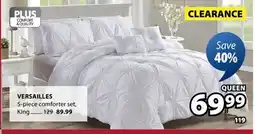 JYSK VERSAILLES 5-piece comforter set offer