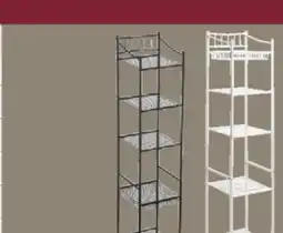 JYSK ALDEN 5-tier bathroom rack offer