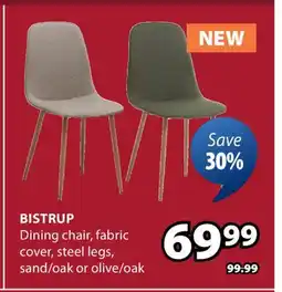 JYSK BISTRUP Dining chair offer