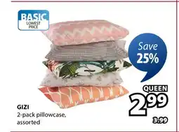 JYSK GIZI 2-pack pillowcase offer