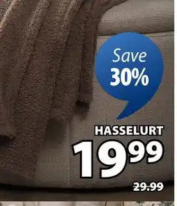 JYSK HASSELURT Throw offer