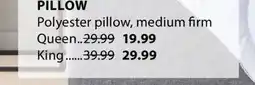 JYSK PILLOW Polyester pillow offer