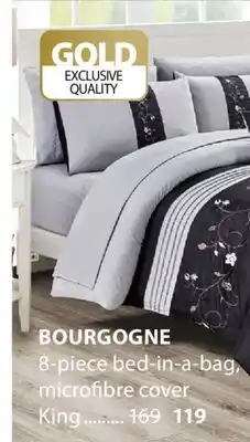 JYSK BOURGOGNE 8-piece bed-in-a-bag offer