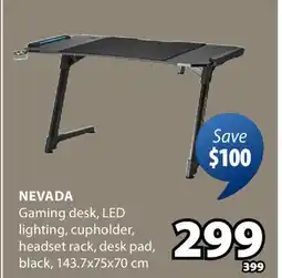 JYSK NEVADA Gaming desk offer