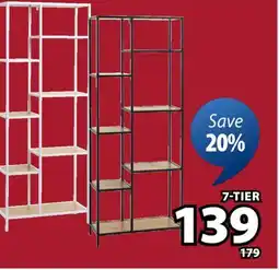 JYSK TRAPPEDAL 7-TIER shelf offer