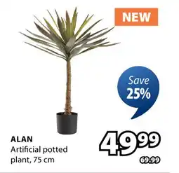 JYSK ALAN Artificial potted plant offer