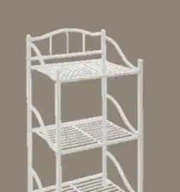 JYSK ALDEN Metal, white or black 3-tier bathroom rack offer