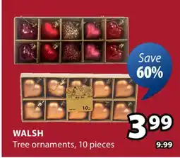 JYSK WALSH Tree ornaments offer