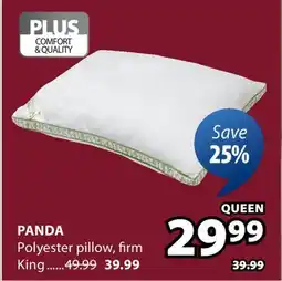 JYSK PANDA Polyester pillow offer