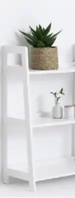 JYSK Herning Desk with drawer 3-tier bookcase offer