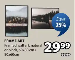 JYSK Frame Art Framed wall art offer