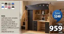 JYSK NIKA Loft bed offer