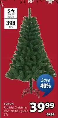 JYSK YUKON Artificial Christmas tree offer