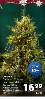 JYSK QUADRA Christmas LED String Light offer