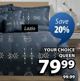JYSK LAZIO 6-piece comforter set offer