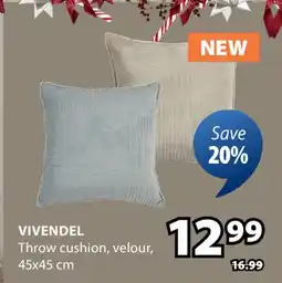 JYSK VIVENDEL Throw cushion offer