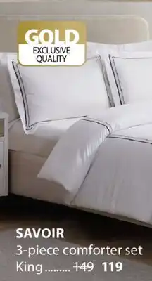 JYSK SAVOIR 3-piece comforter set offer