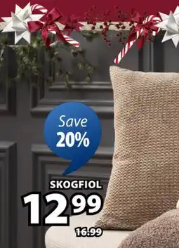 JYSK Elle Throw cushion offer