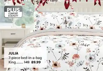 JYSK Julia 7-piece bed-in-a-bag offer