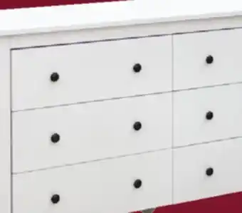 JYSK Stoke 6-drawer dresser offer
