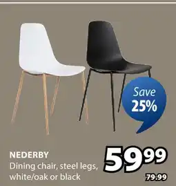 JYSK Nederby Dining chair offer