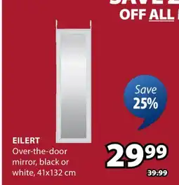 JYSK Eilert Over-the-door mirror offer