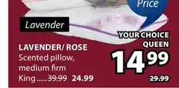 JYSK LAVENDER/ROSE Scented pillow offer