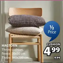 JYSK Hagtorn Throw cushion offer