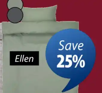 JYSK ELLEN DUVET COVER SET offer