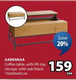 JYSK AABENRAA Coffee table offer